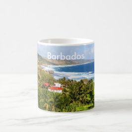 Barbados, Tasse, Ozean, tropisch, Strand, Palme Kaffeetasse