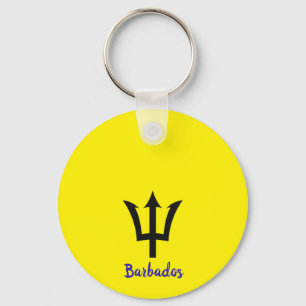 Barbados Trident Schlüsselanhänger