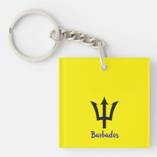Barbados Trident Schlüsselanhänger