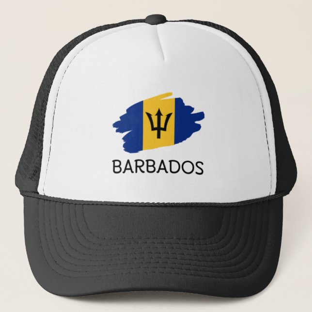 Barbados Trucker Hat Truckerkappe (Vorderseite)