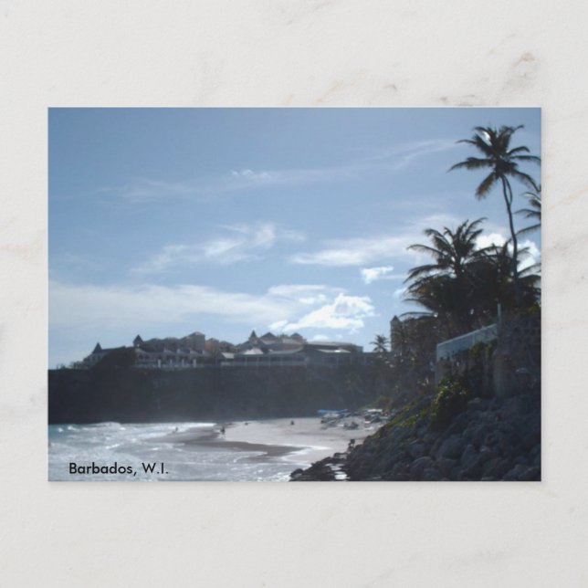 Barbados, W.I#2 Postkarte (Vorderseite)