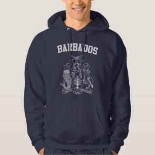Barbados-Wappen Hoodie