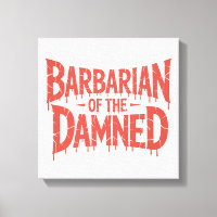 Barbar des gotischen Horrors der Verdammten