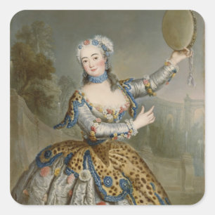 Barbara Campanini Quadratischer Aufkleber