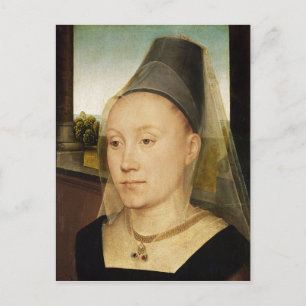 Barbara de Vlaenderberch, c.1472-75 Postkarte