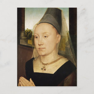 Barbara de Vlaenderberch, c.1472-75 Postkarte