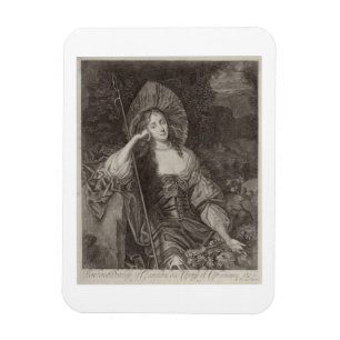 Barbara-Herzogin von Cleaveland (1641-1709) als Magnet