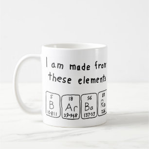 Barbara Periodenname Tasse