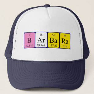 Barbara Periodenname Truckerkappe