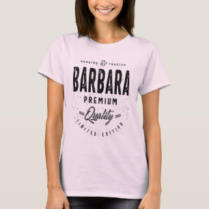 Barbara Personalisiert Name Birthday Gift T-Shirt