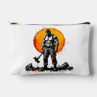 barbare guerrier fantasmes médiévauxPrint Cut Sac