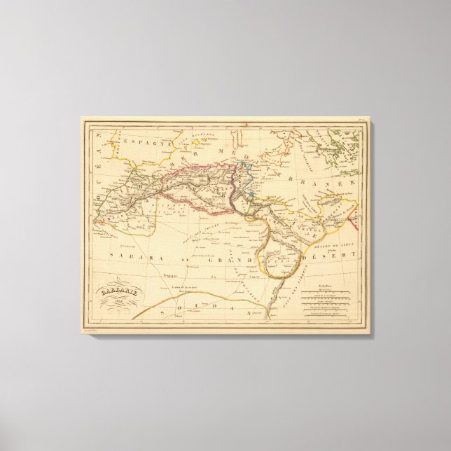 Barbarei Leinwanddruck (Vorderseite)