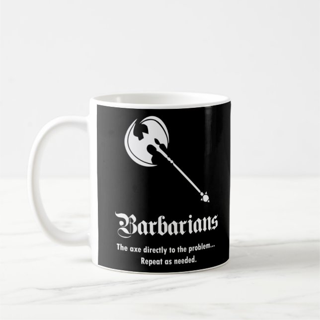 Barbaren Kaffeetasse (Links)