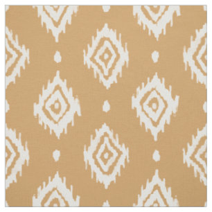 BarBARIAN Boho Ikat Diamant Gold Stoff