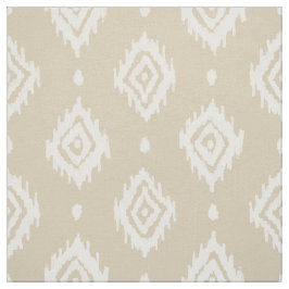 BARBARIAN Boho Ikat Diamant Natural Stoff