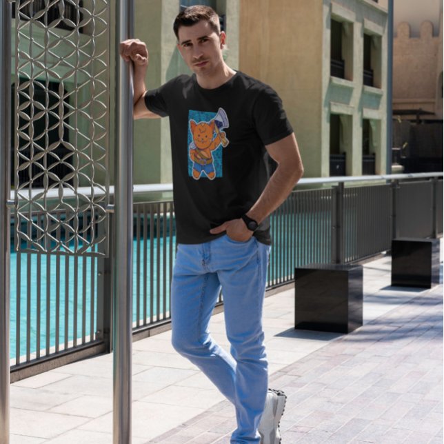 Barbarian Cat T-Shirt (Von Creator hochgeladen)