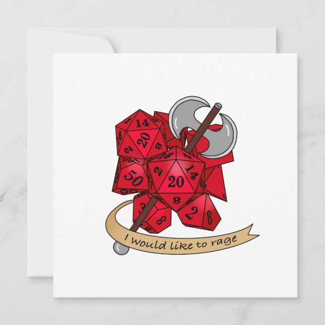 Barbarian Dice Design Ankündigung (Vorderseite)