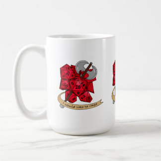 Barbarian Dice Design Kaffeetasse