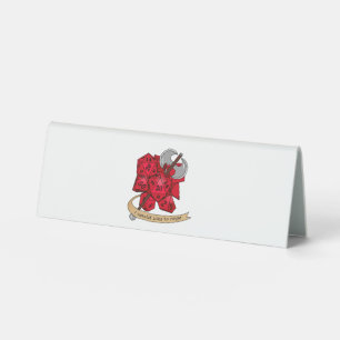 Barbarian Dice Design Tischaufsteller