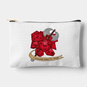 Barbarian Dice Design Zubehörtasche