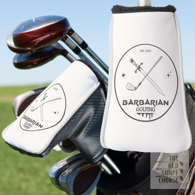Barbarian Golfing Golf Headcover (Von Creator hochgeladen)