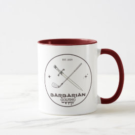 Barbarian Golfing Tasse