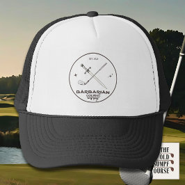 Barbarian Golfing Truckerkappe
