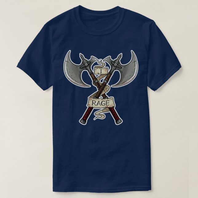 Barbarian I Rage T-Shirt (Design vorne)