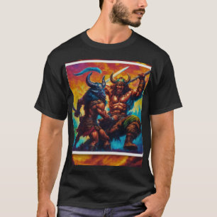 Barbarian King Fight T - Shirt
