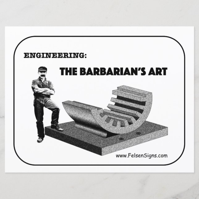 Barbarian's Art - Poster (Vorderseite)