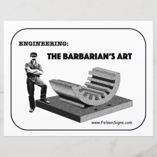 Barbarian's Art - Poster