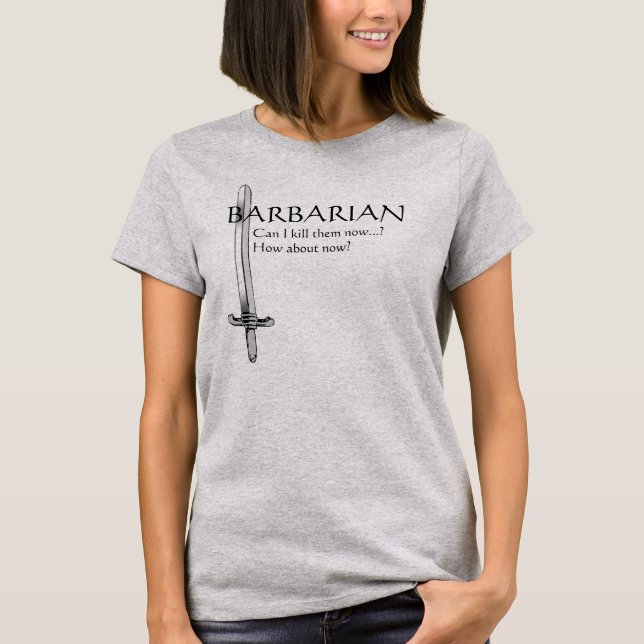 Barbarisches T-Shirt (Vorderseite)