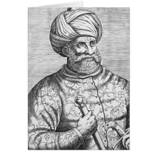 Barbarossa, illustration d'André Thevet (Devant)