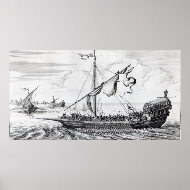 Barbary Galleys Poster (Vorne)