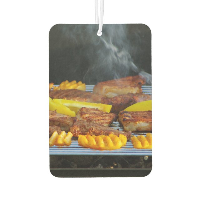 Barbecue Autolufterfrischer (Rückseite)