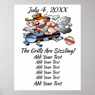 Barbecue barbecue / Poster Cookoff