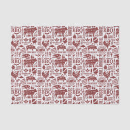 Barbecue Bbq Grilling Decoupage Seidenpapier