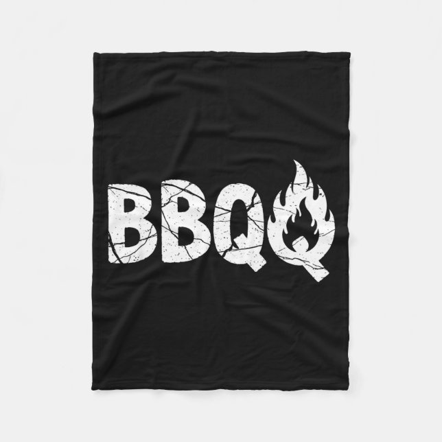 Barbecue Bbq-Witzgeschenk für Grill-Timer Smoker C Fleecedecke (Vorderseite)