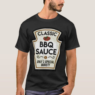 Barbecue GRILLEN Sauce Flaschenetikett Halloween T-Shirt