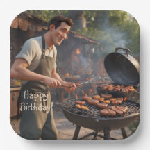 Barbecue Man Birthday