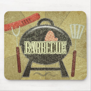 Barbecue-Menü Mousepad