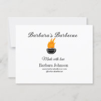 Barbecue Restaurant Küche Social Media Website