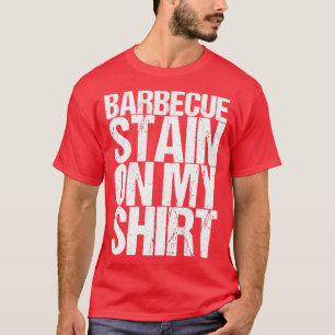 Barbecue-Stain auf meinem Shirt