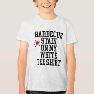 Barbecue Stain auf meinem weißen Hemdtank Top_1 Tri-Blend Shirt