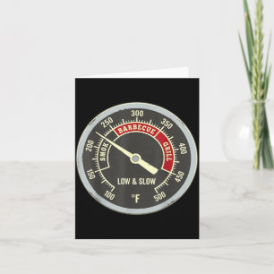 Barbecue-Thermometer Smoky Barbecue-Grill Low Slow Karte