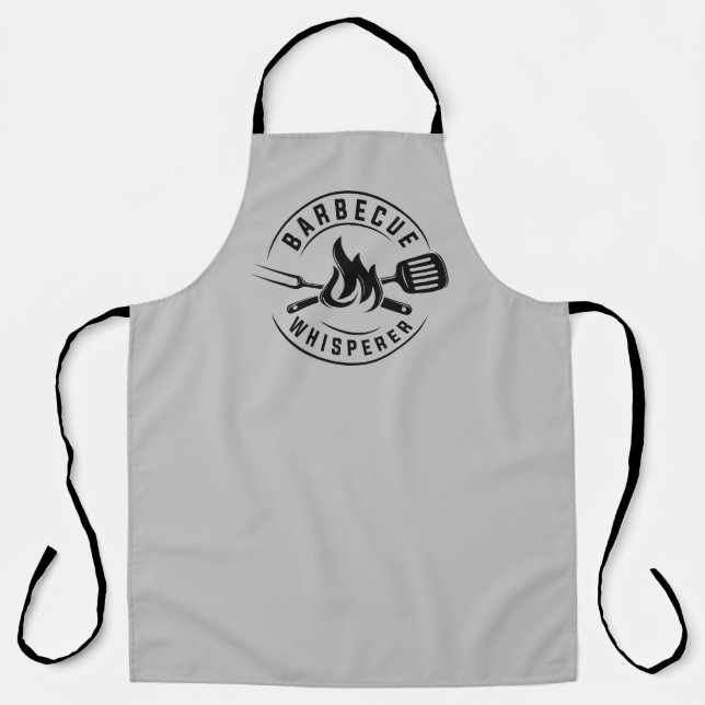 Barbecue Whisperer Schürze (Vorderseite)