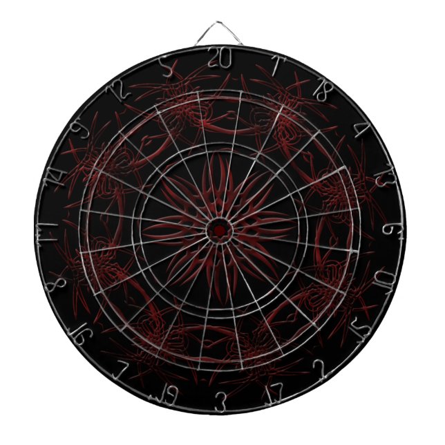 Barbed Beauty Dart Board Dartscheibe (vorne)