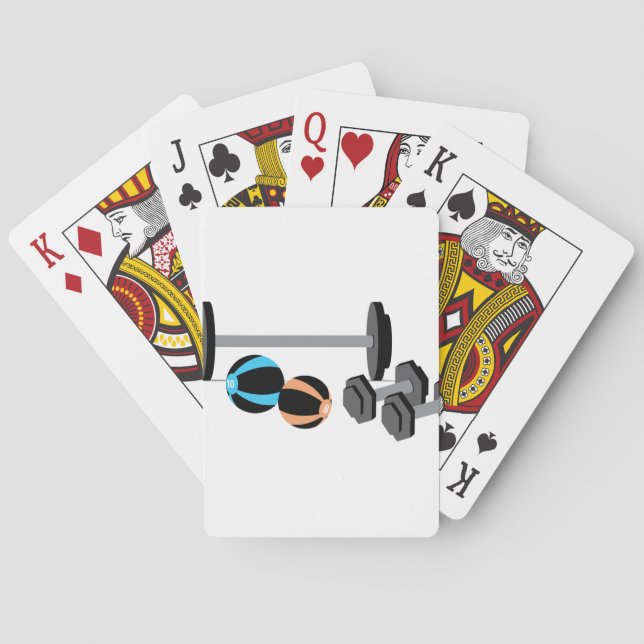 Barbell Spielkarten (Rückseite)