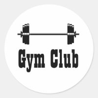 Barbell Workout-Fitnessstudio Silhouette