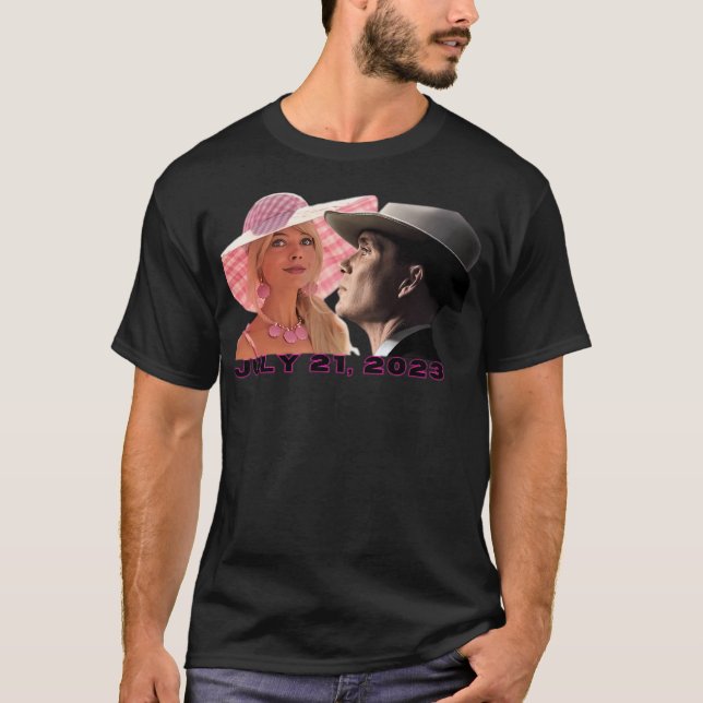 Barbenheimer Crossover Movies T-Shirt (Vorderseite)